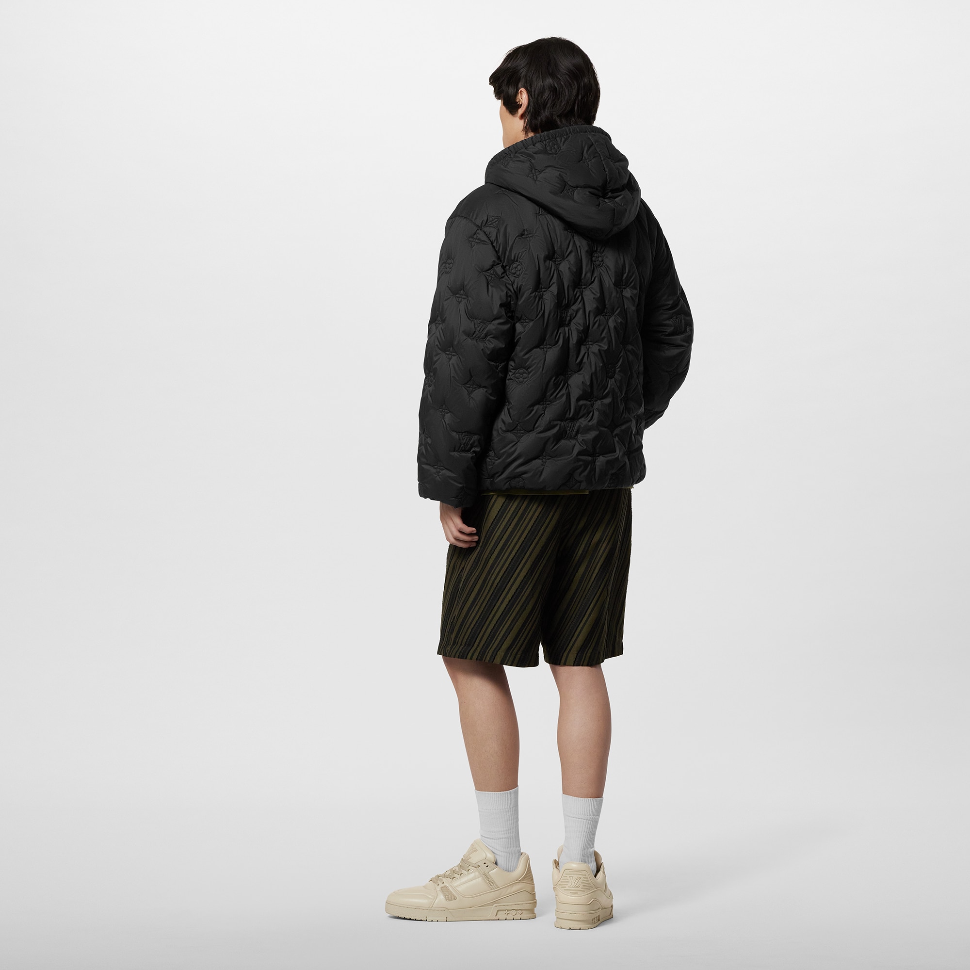 Monogram Quilted Hooded Blouson - Men - Ready-to-Wear | LOUIS 